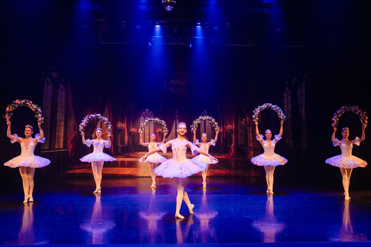St Andrew's College Ballet Academy students performing in The Sleeping Beauty.