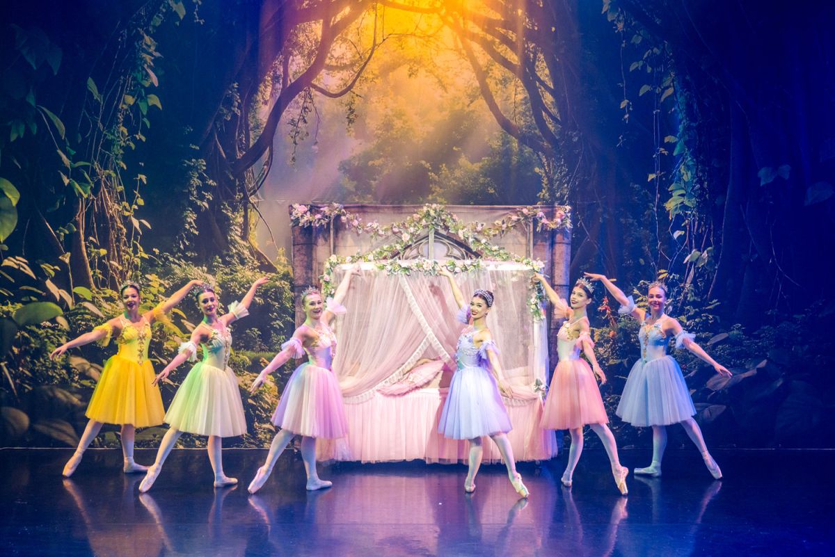 St Andrew's College Ballet Academy students performing in The Sleeping Beauty.