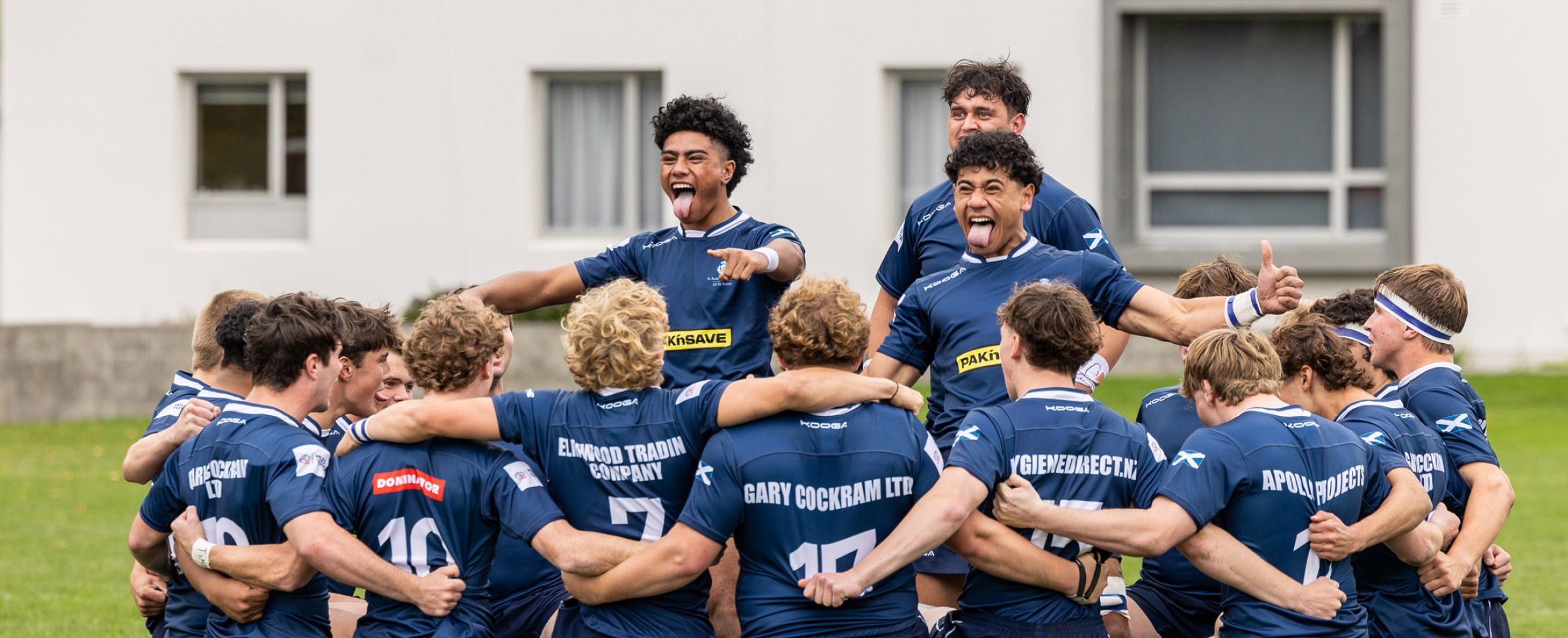 StAC 1st XV haka sponsor logos 2023