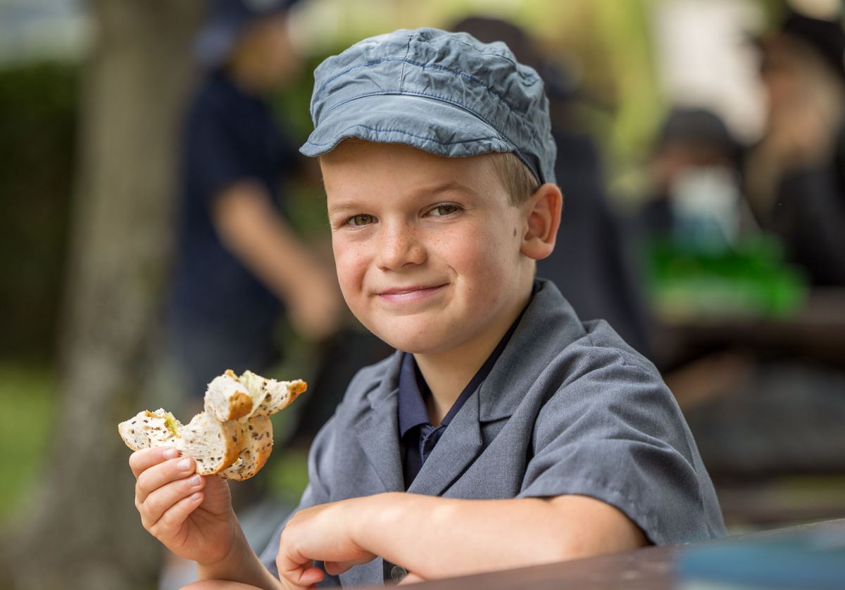 Preparatory School Junior Department trip to Ferrymead Heritage Park, Christchurch.
