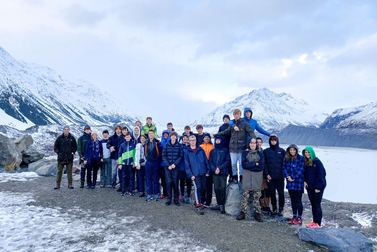 Geography trip to Aoraki Mt Cook.