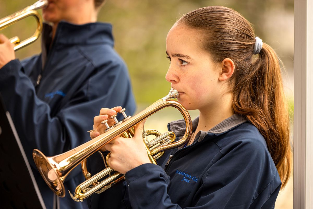 Horn at the Big Band Festival
