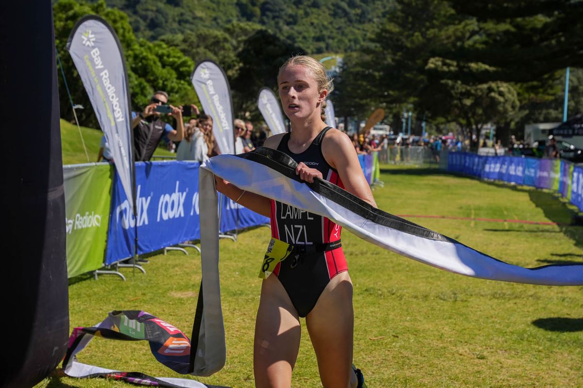 National triathlon champion.