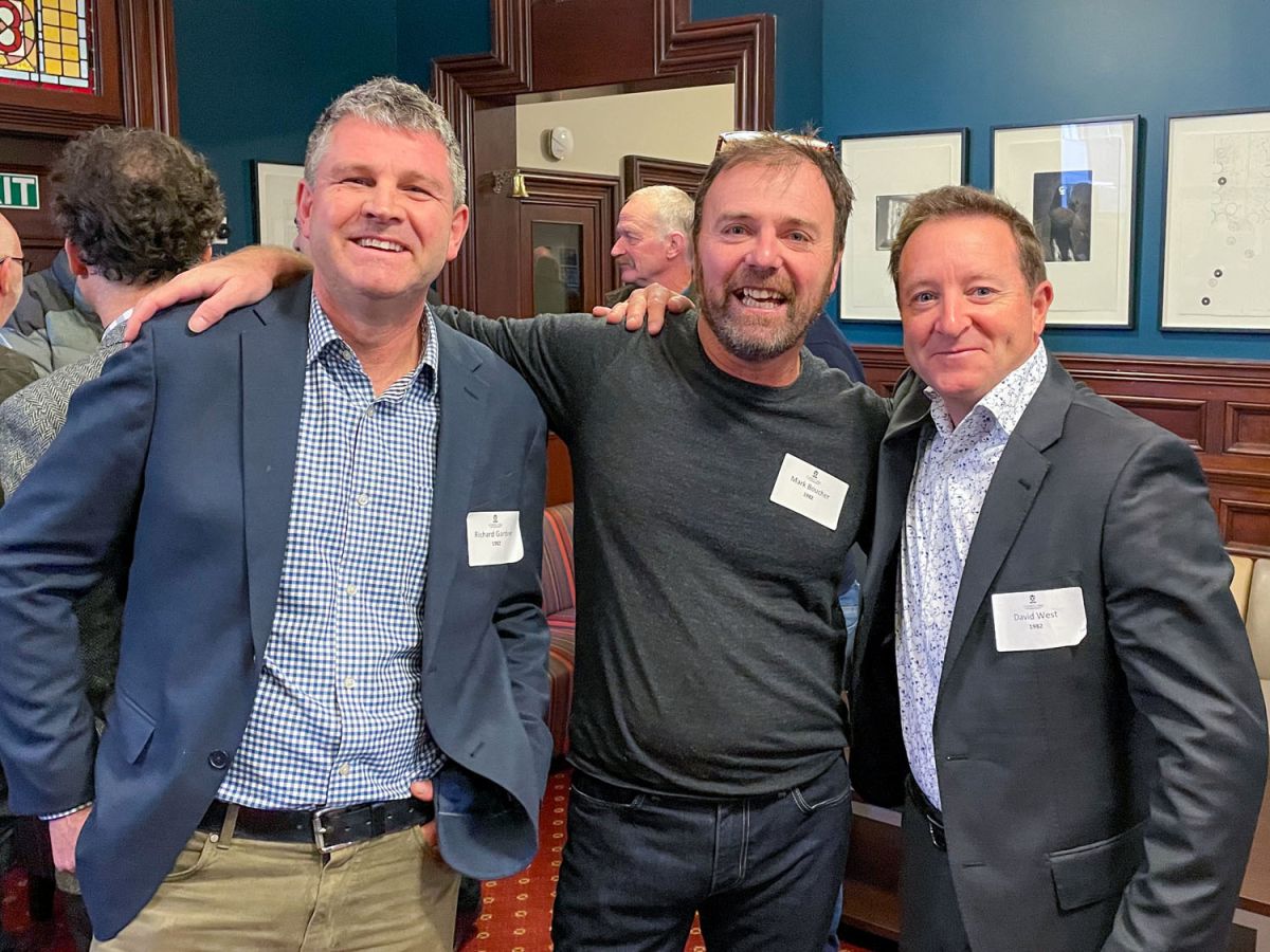 Richard Gardner, Mark Boucher and David West (OC's 1986)
