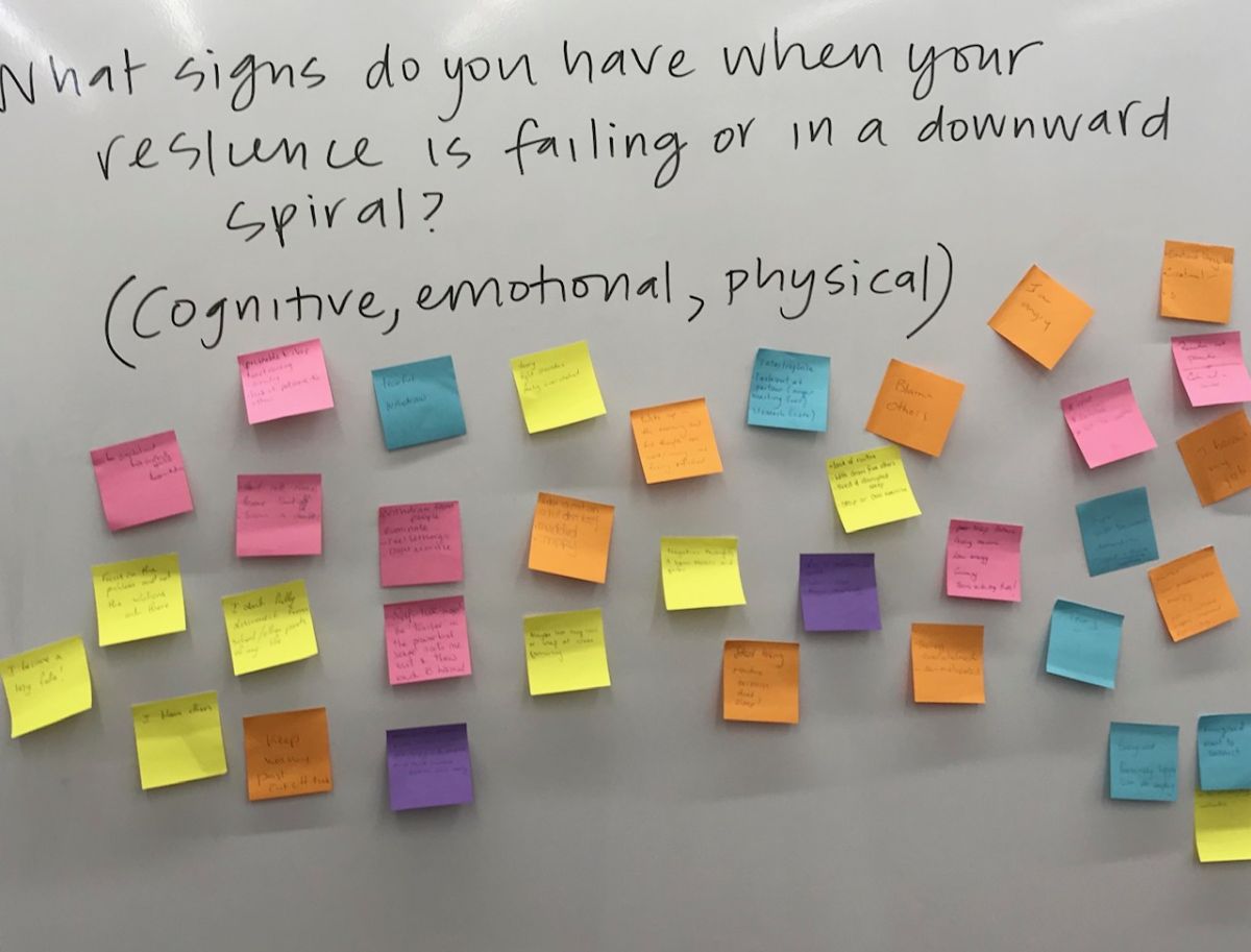 Creating resilient role models