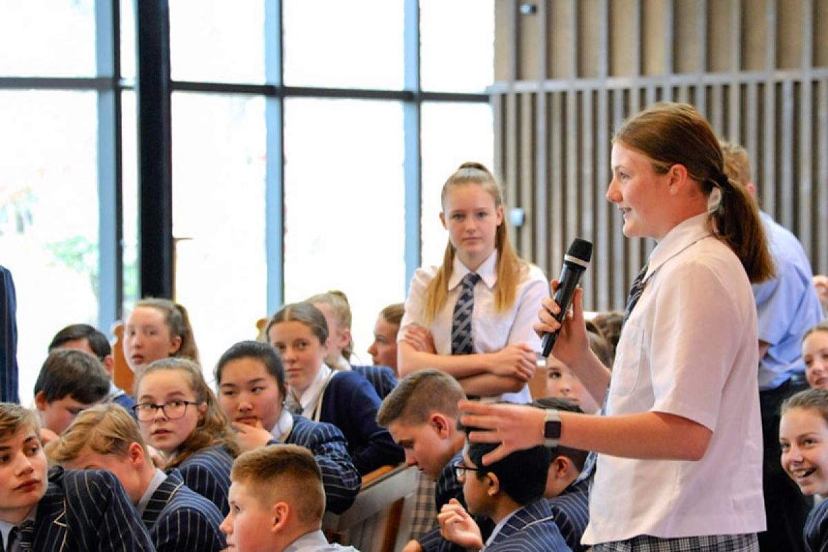 Andrew Fuller presentation to students