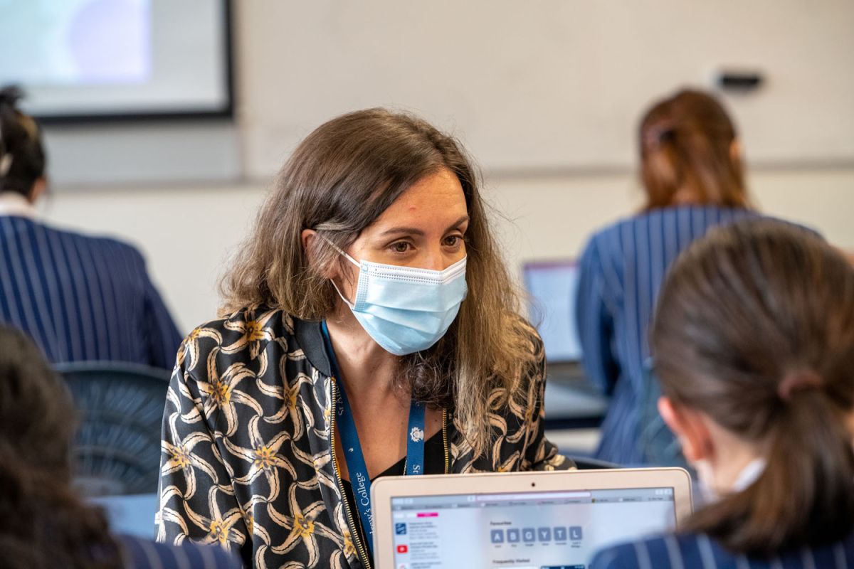 Head of Social Studies, Valerie Eves