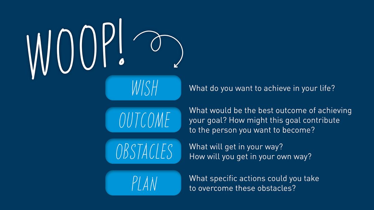 Explanation of the WOOP framework